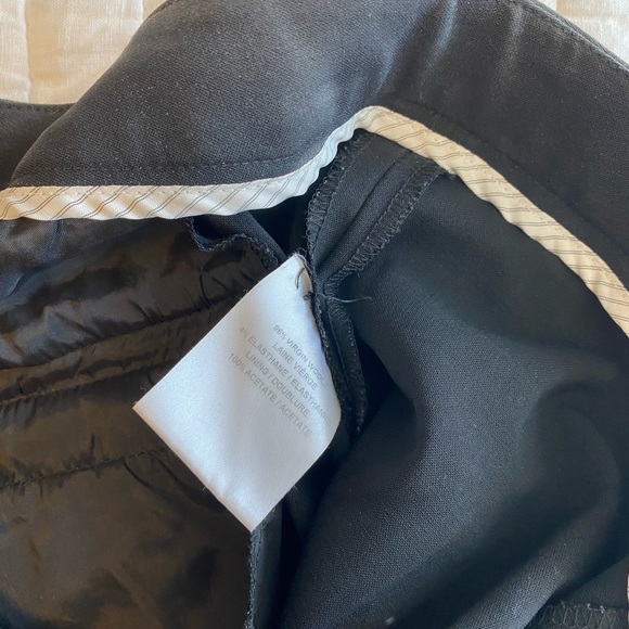 Judith & Charles Black Wool Pants - Picture 7 of 10